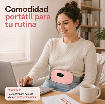 Cinturón Menstrual Térmico con Masajes