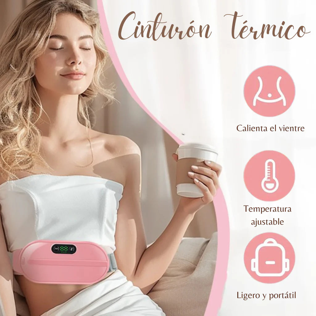 Cinturón Menstrual Térmico con Masajes